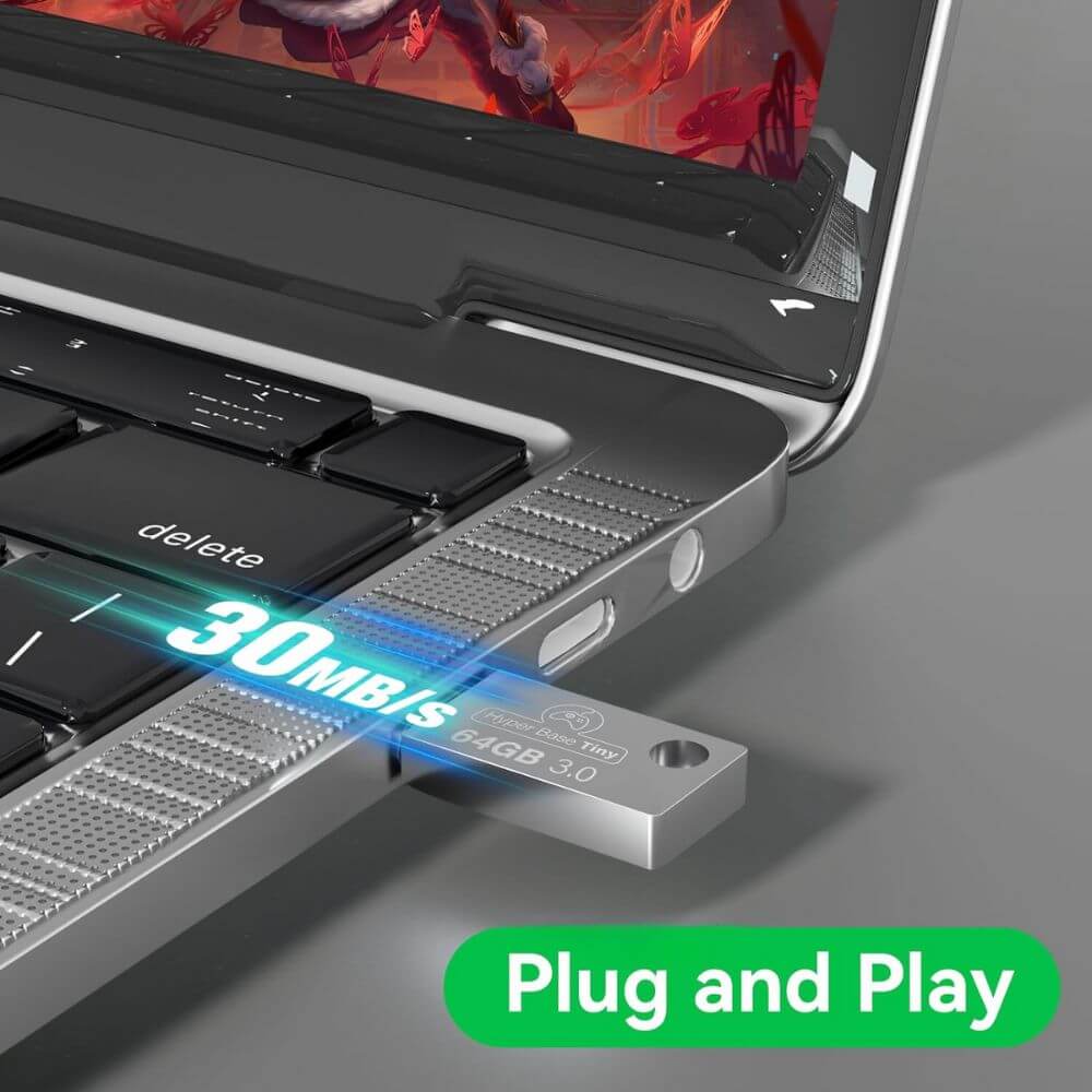 64GB Gaming USB Flash Drive | 8500+ Retro Games Preloaded - Retro