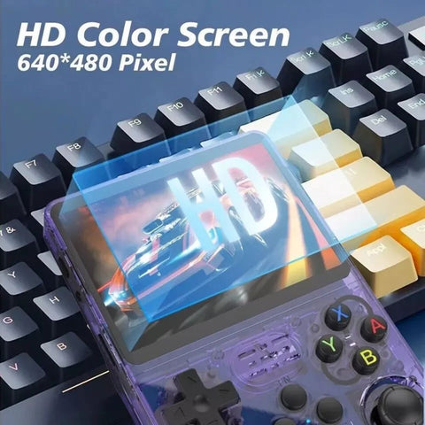 Portable Game Console with long battery life, ideal for nostalgic gaming on the go