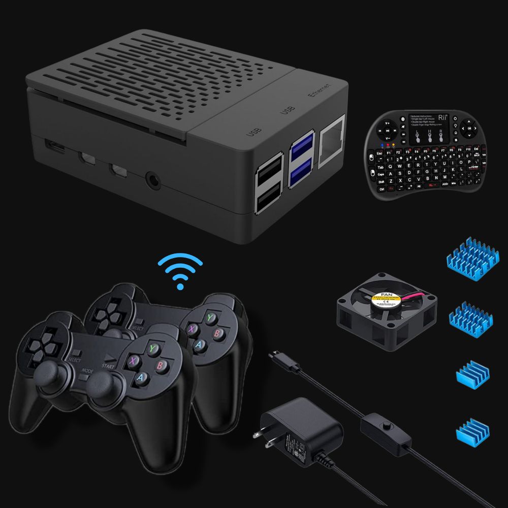Retropie Raspberry Pi 5 Video Game Console Emulator Retrogaminghouse