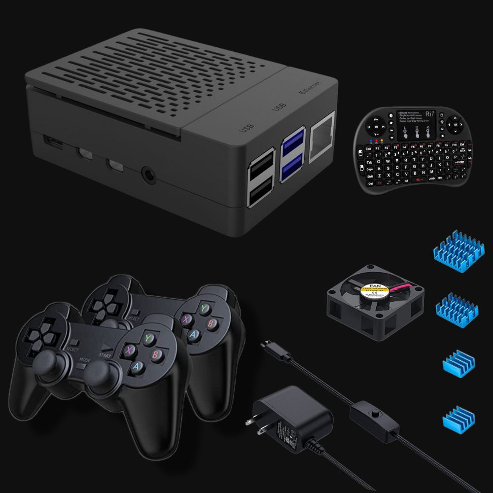 Retropie Raspberry Pi 5 Video Game Console | Retrogaminghouse– Retro ...