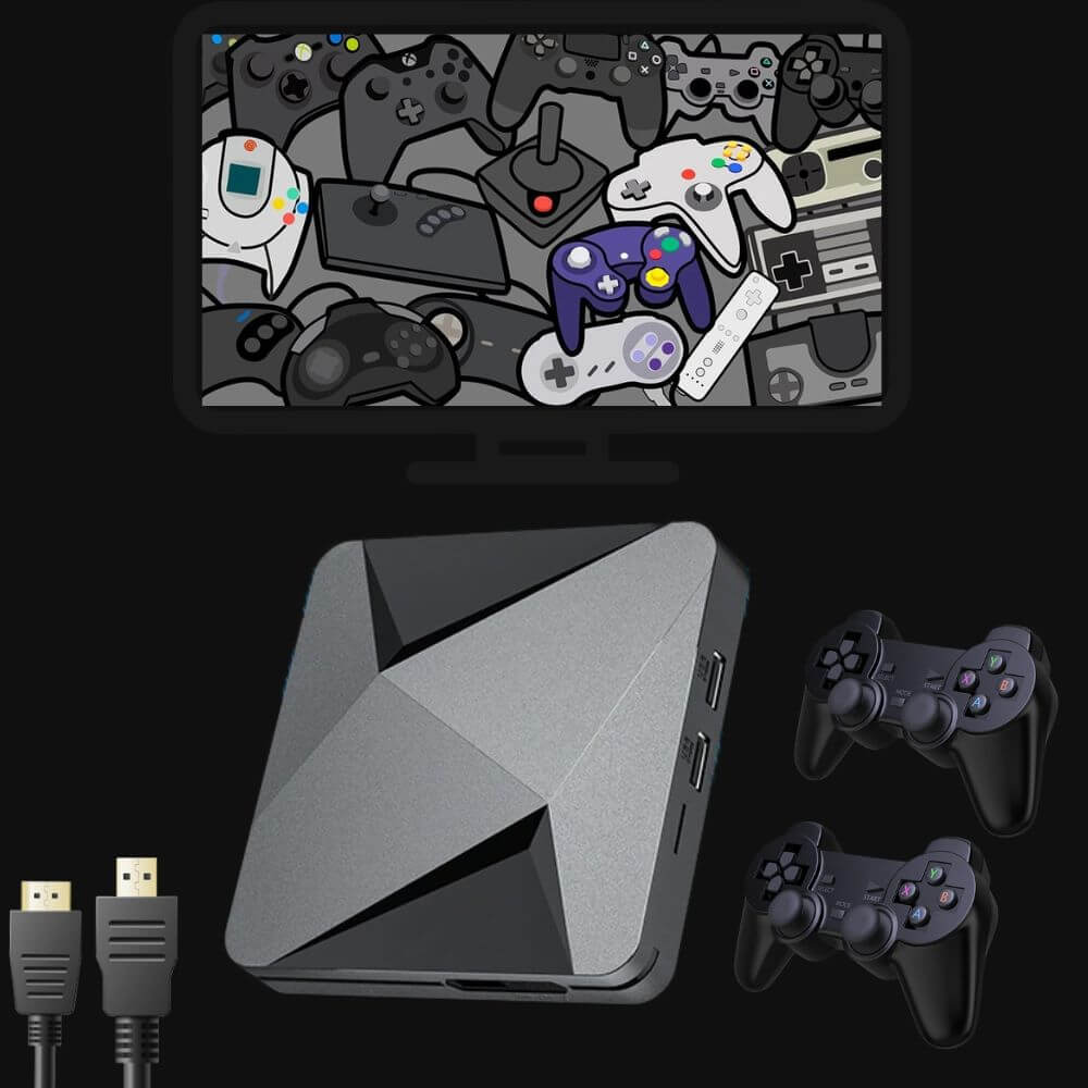 All In One Emulator Console Video Game System 100.000+ Games