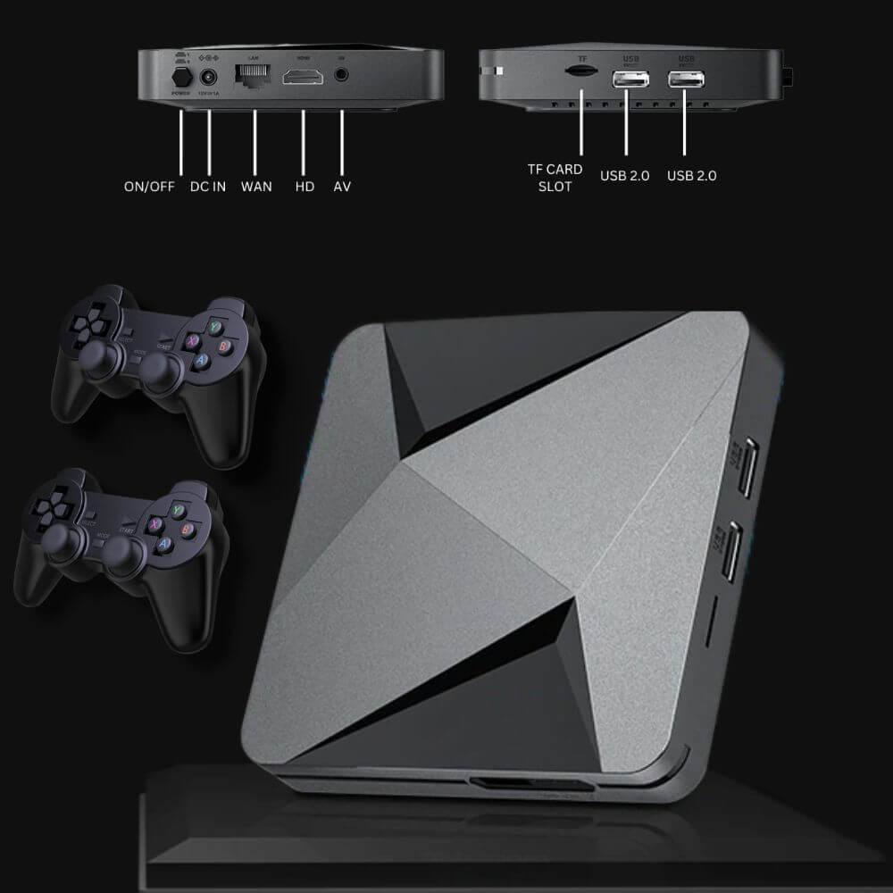All In One Emulator Console Video Game System 100.000+ Games